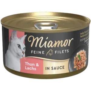 Miamor Feine Filets Thunfisch & Lachs in Sauce 85 g