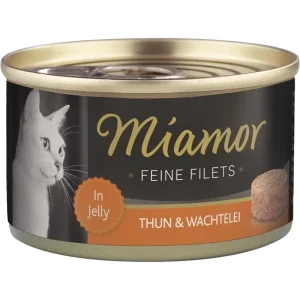 Miamor Feine Filets Thunfisch & Wachtelei 100 g