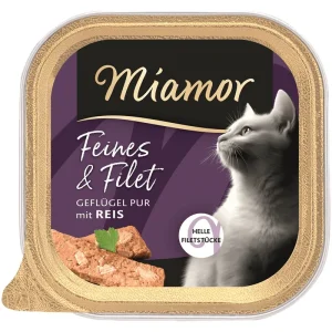 Miamor Feines & Filet Geflügel Pur & Reis