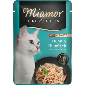 Miamor PB Feine Filets Huhn & Thunfisch in Sauce 100 g