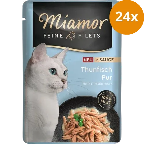 Miamor PB Feine Filets Thunfisch in Sauce 100 g - Image 2