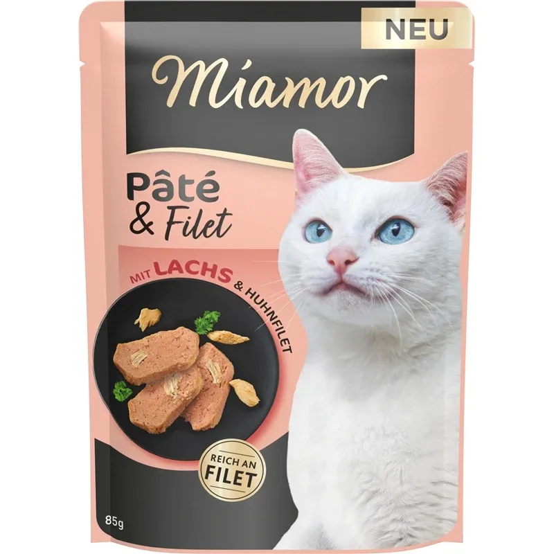 Miamor PB Pâté & Filet mit Lachs