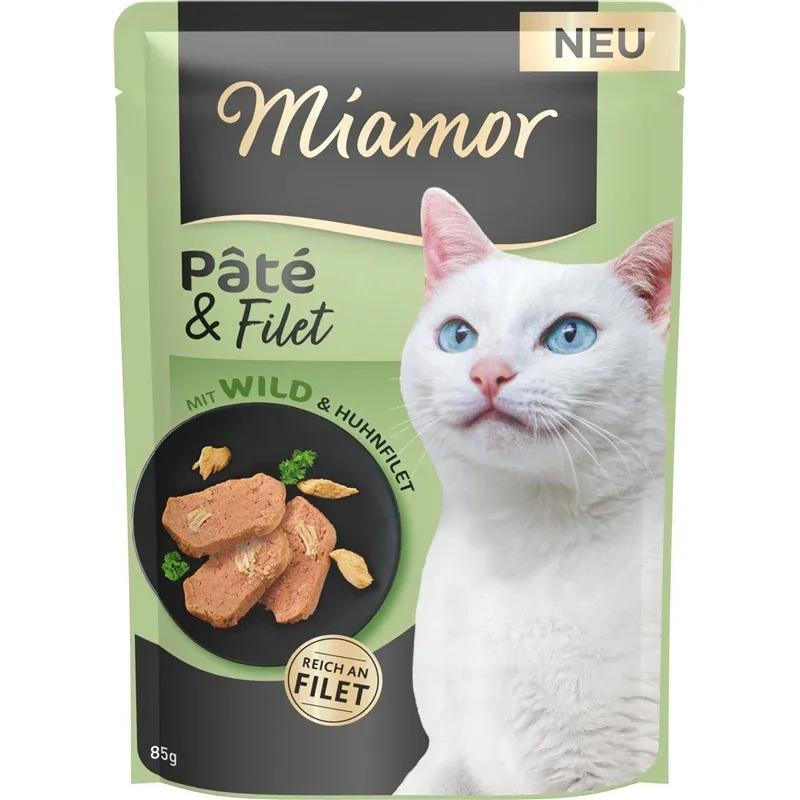 Miamor PB Pâté & Filet mit Wild