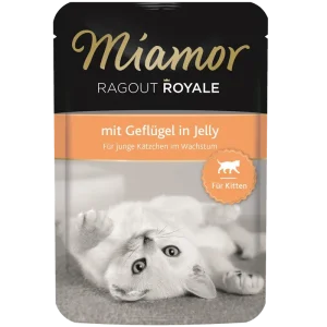 Miamor Ragout Royale in Jelly für Kitten mit Geflügel 100 g
