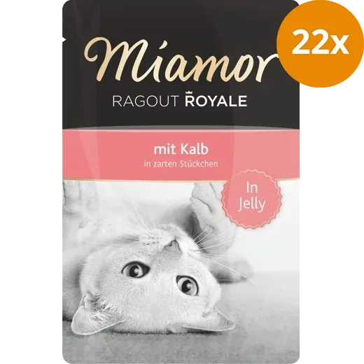 Miamor Ragout Royale in Jelly Kalb 100 g - Image 2