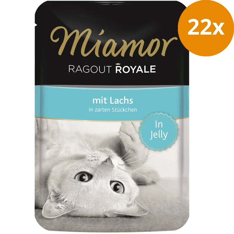 Miamor Ragout Royale in Jelly Lachs 100 g - Image 2