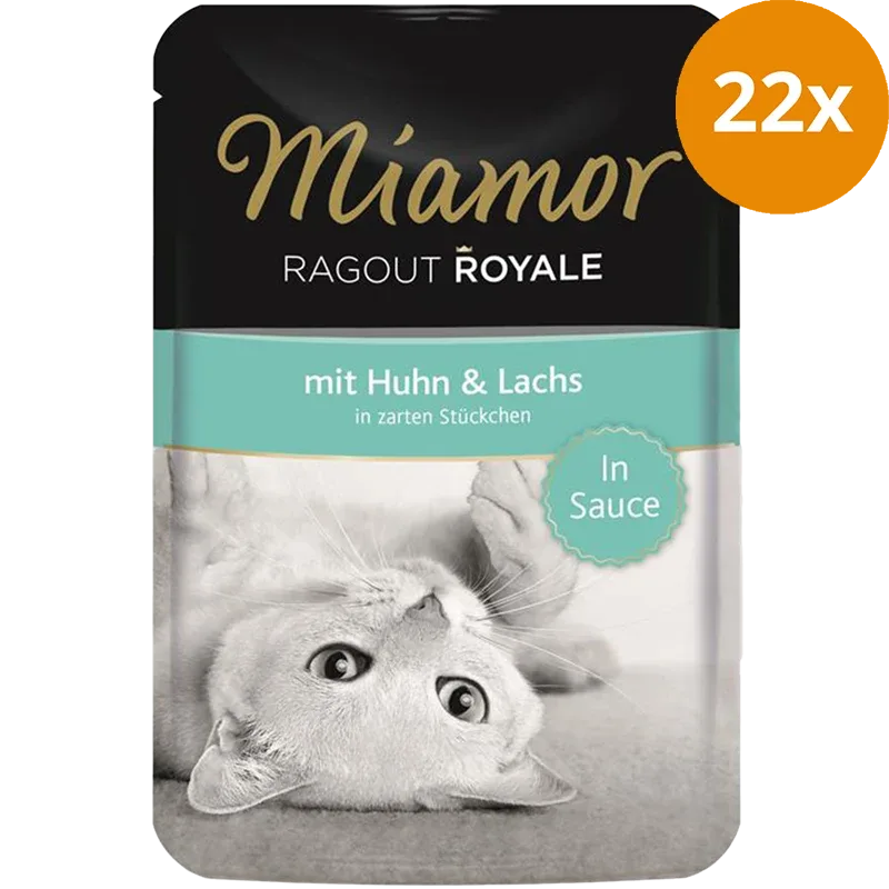 Miamor Ragout Royale in Sauce Huhn & Lachs 100 g - Image 2