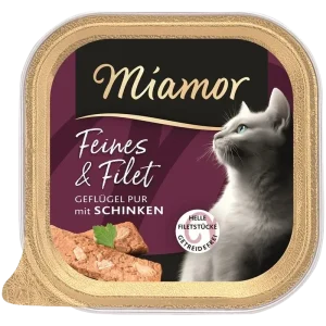 Miamor Schale Feines & Filet Geflügel Pur & Schinken