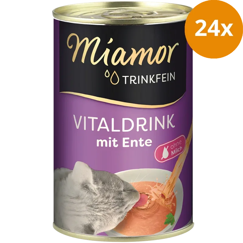 Miamor Trinkfein Vitaldrink Ente 135 g - Image 2