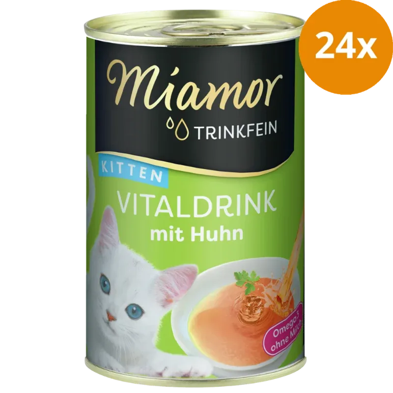 Miamor Trinkfein Vitaldrink Kitten mit Huhn 135 ml - Image 2