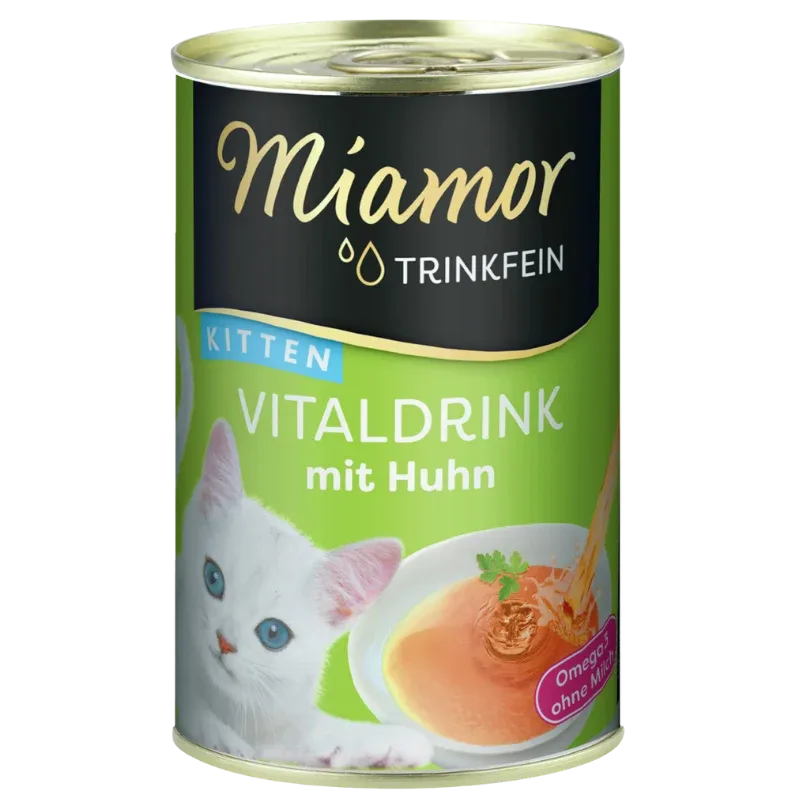 Miamor Trinkfein Vitaldrink Kitten mit Huhn 135 ml
