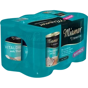 Miamor Trinkfein Vitaldrink Thunfisch Sixpack