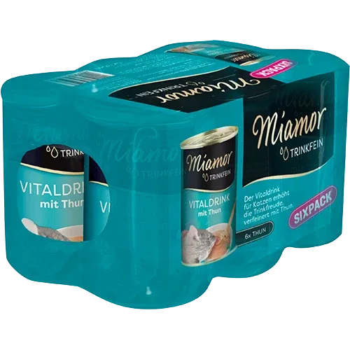 Miamor Trinkfein Vitaldrink Thunfisch Sixpack