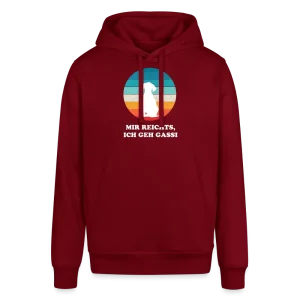 "Mir reichts, Ich geh Gassi!" | Unisex Bio-Hoodie