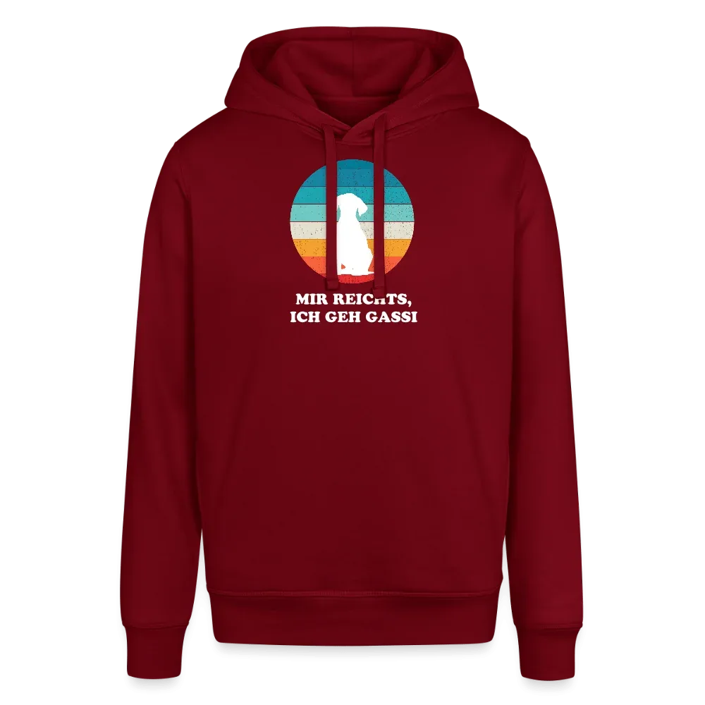 "Mir reichts, Ich geh Gassi!" | Unisex Bio-Hoodie