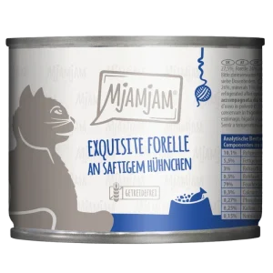 MjAMjAM Forelle an saftigem Hühnchen 200 g