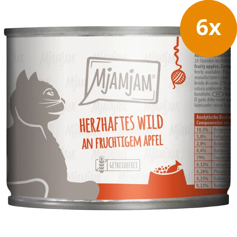 MjAMjAM herzhaftes Wild an fruchtigem Apfel 200 g - Image 2