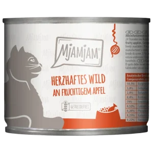 MjAMjAM herzhaftes Wild an fruchtigem Apfel 200 g