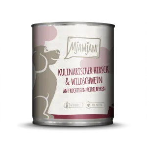 MjAMjAM - Hund - kulinarischer Hirsch & Wildschwein an Preiselbeeren