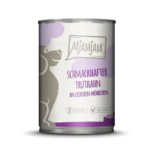 MjAMjAM - Hund - schmackhafter Truthahn an leckeren Möhrchen