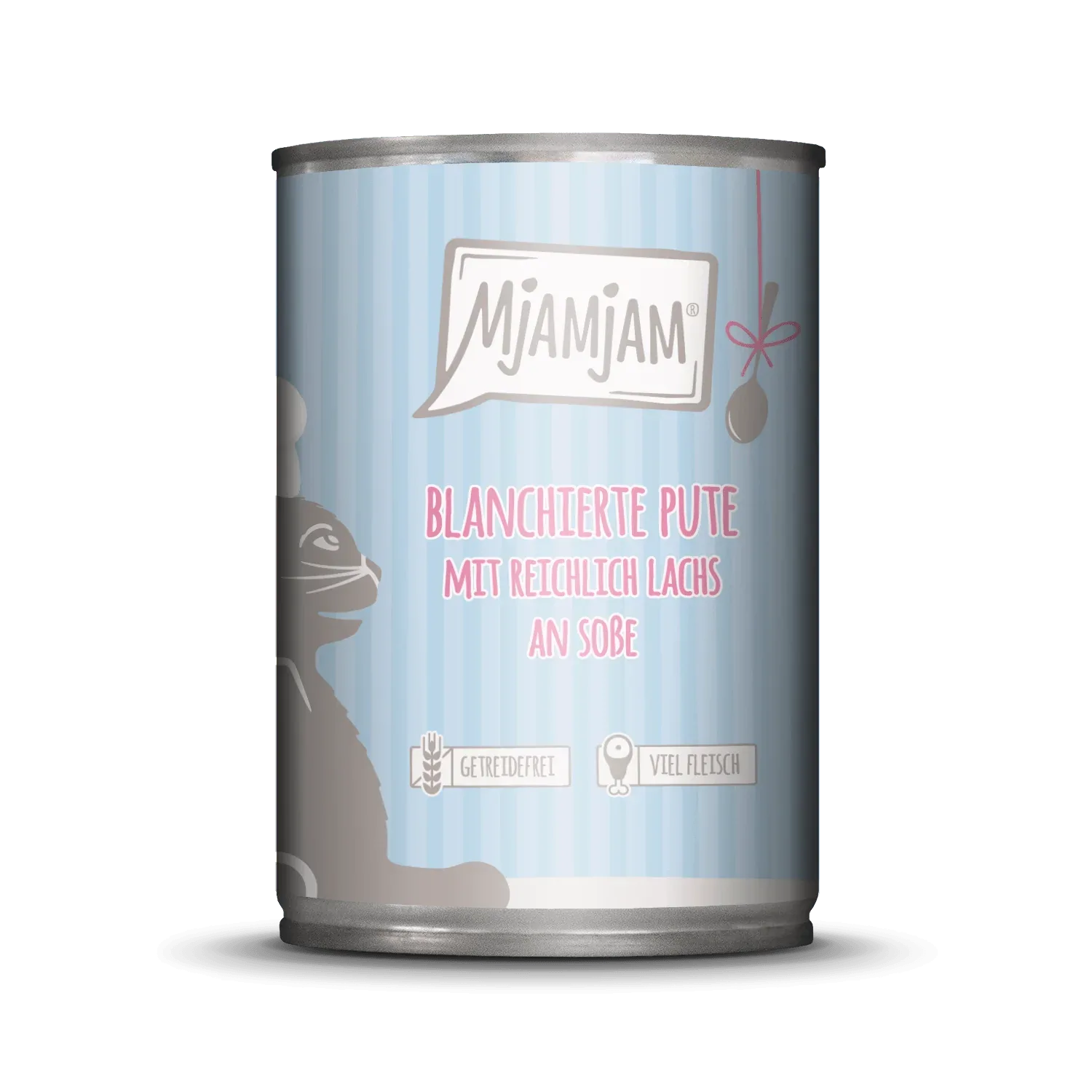 MjAMjAM - Katze - blanchierte Pute mit reichlich Lachs an Soße - Image 2