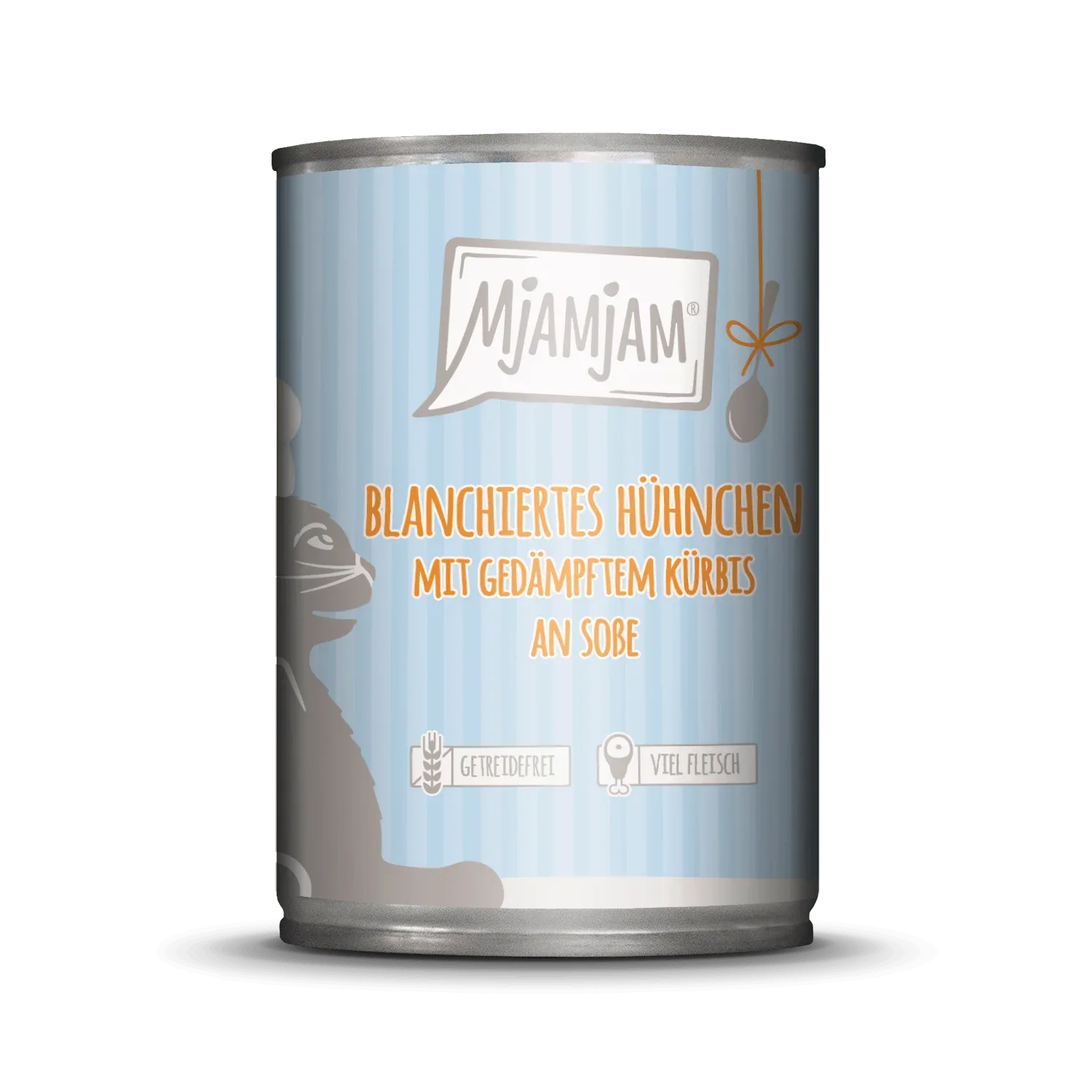 MjAMjAM - Katze - blanchiertes Hühnchen mit gedämpftem Kürbis an Soße - Image 2