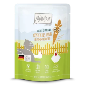 MjAMjAM - Katze - Chicks & Friends köstliches Huhn an feinen Möhrchen