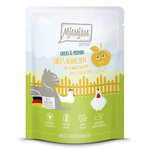 MjAMjAM - Katze - Chicks & Friends zartes Hühnchen an schmackhaften Apfelstückchen