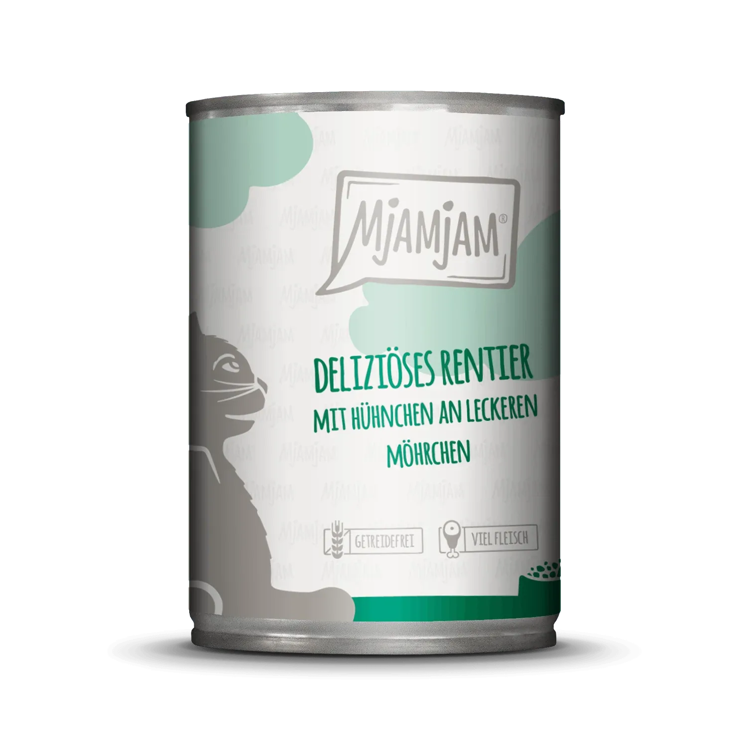 MjAMjAM - Katze - deliziöses Rentier mit Hühnchen an leckeren Möhrchen