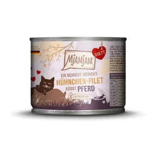 MjAMjAM - Katze - Duett Hühnchen-Filet küsst Pferd