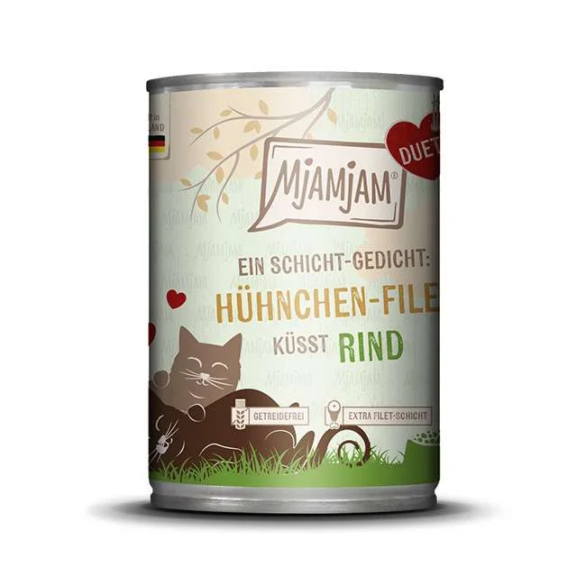 MjAMjAM - Katze - Duett Hühnchen-Filet küsst Rind - Image 2
