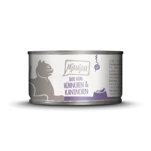 MjAMjAM - Katze - DUO Hühnchen, Kaninchen & Kürbis