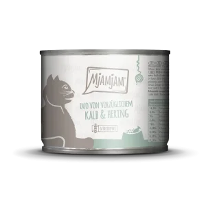 MjAMjAM - Katze - DUO von vorzüglichem Kalb & Hering