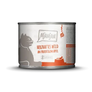 MjAMjAM - Katze - herzhaftes Wild an fruchtigem Apfel