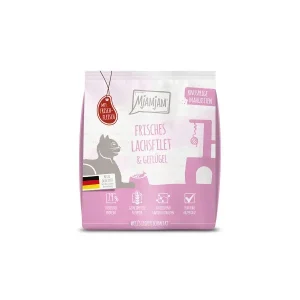 MjAMjAM - Katze - Knusprige Mahlzeiten Frisches Lachsfilet & Geflügel