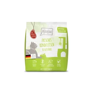 MjAMjAM - Katze - Knusprige Mahlzeiten Frisches Rindfleisch & Geflügel