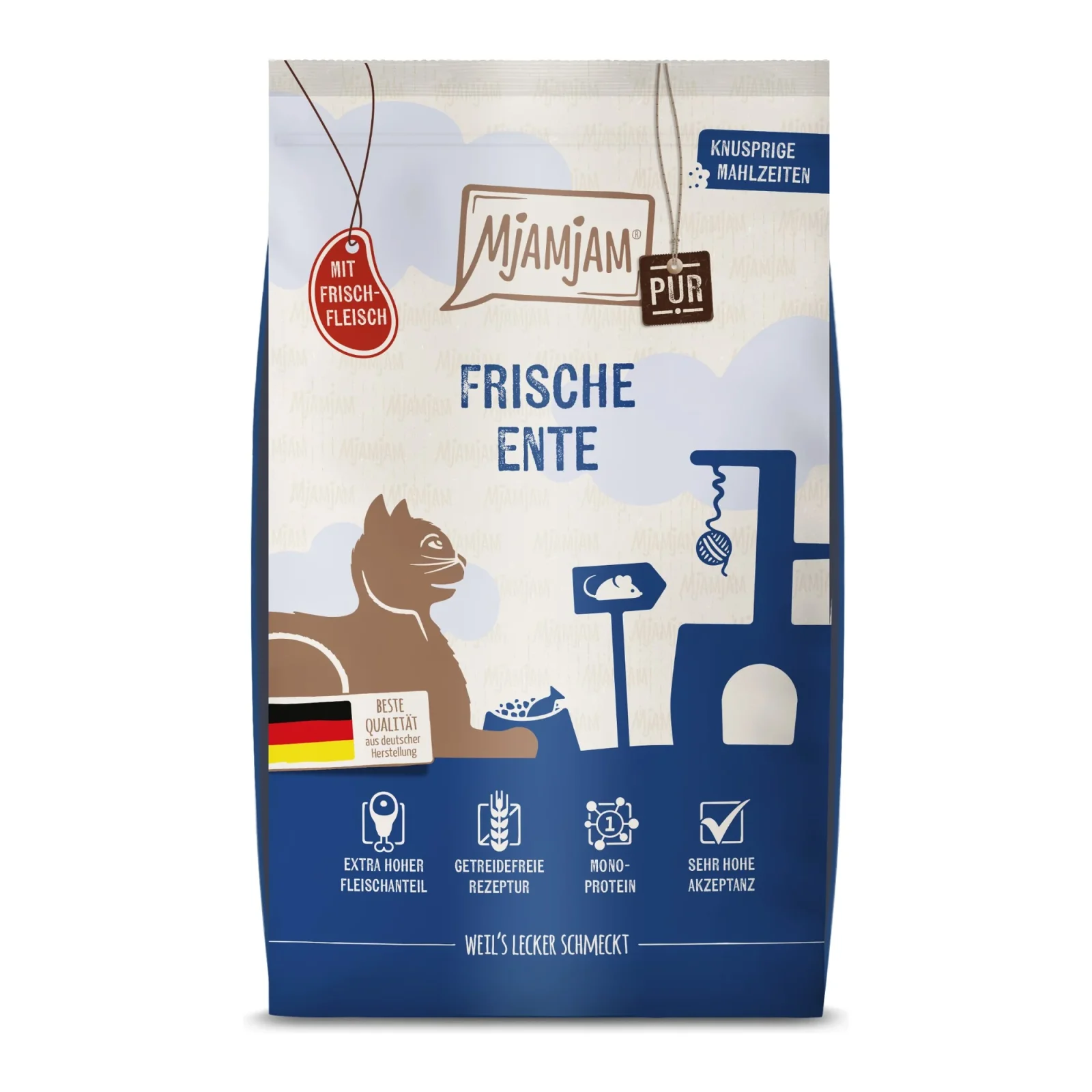 MjAMjAM - Katze - Knusprige Mahlzeiten Pur Frische Ente - Image 2