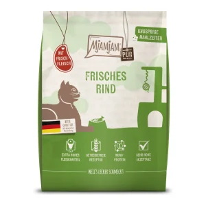 MjAMjAM - Katze - Knusprige Mahlzeiten Pur Frisches Rind
