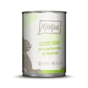 MjAMjAM - Katze - leckeres Rind an gedämpftem Kürbis