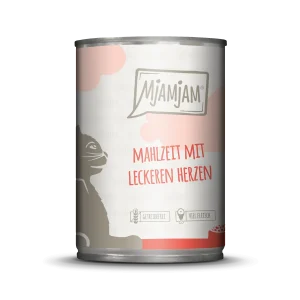 MjAMjAM - Katze - Mahlzeit mit leckeren Herzen