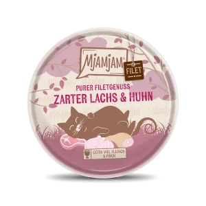 MjAMjAM - Katze - Purer Filetgenuss Lachs & Huhn