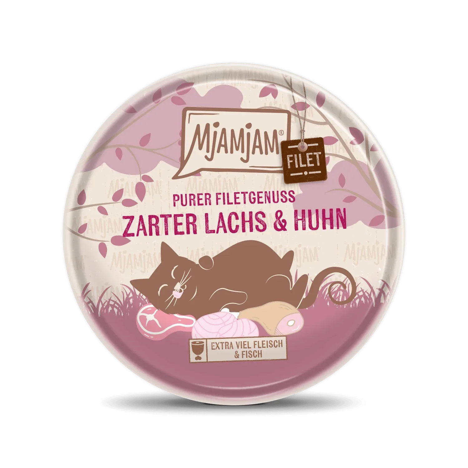 MjAMjAM - Katze - Purer Filetgenuss Lachs & Huhn