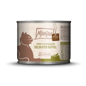 MjAMjAM - Katze - purer Fleischgenuss delikater Büffel pur