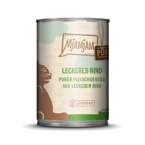 MjAMjAM - Katze - purer Fleischgenuss - leckeres Rind