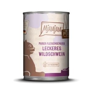 MjAMjAM - Katze - purer Fleischgenuss leckeres Wildschwein pur