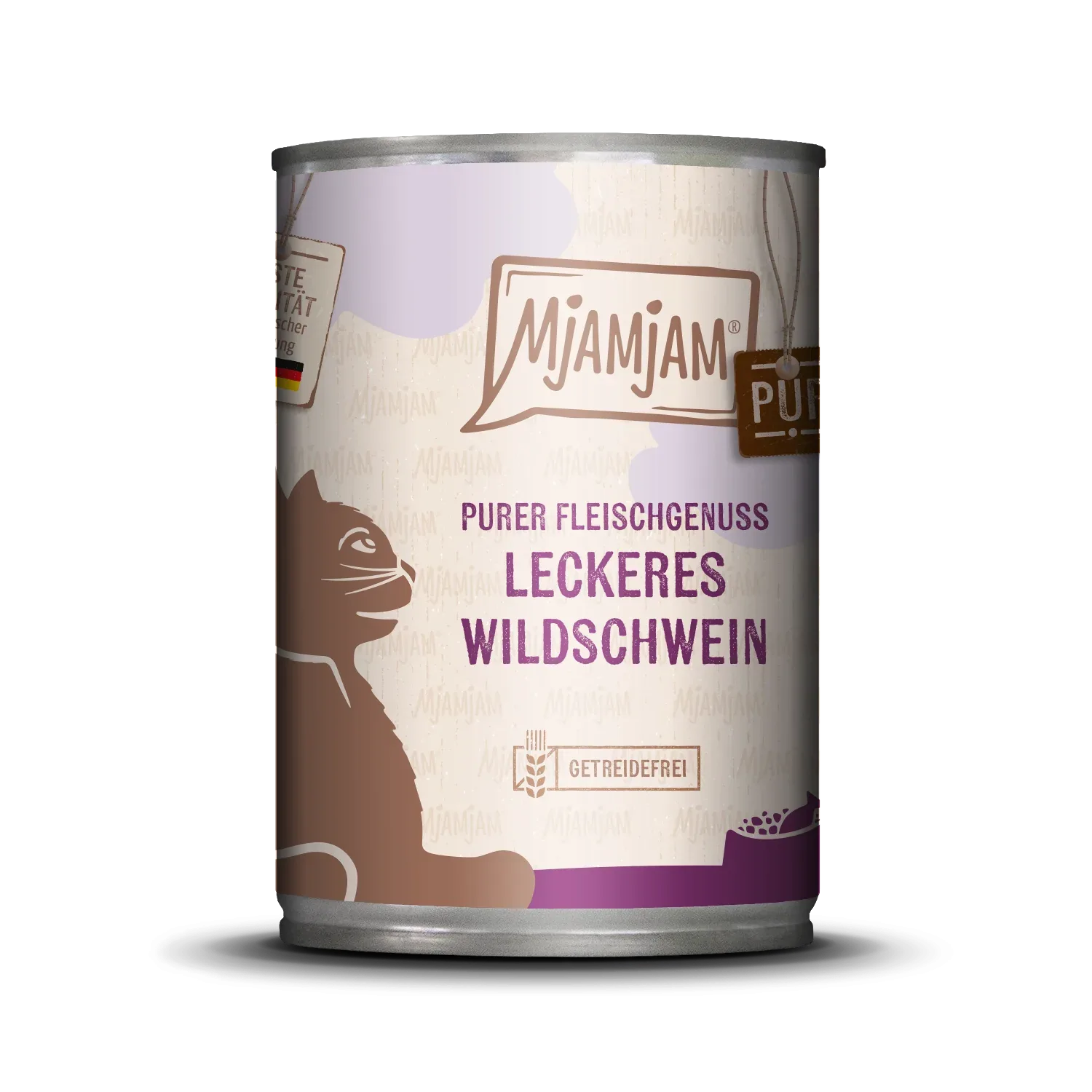 MjAMjAM - Katze - purer Fleischgenuss leckeres Wildschwein pur