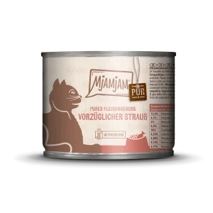 MjAMjAM - Katze - purer Fleischgenuss vorzüglicher Strauß pur