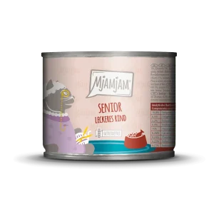 MjAMjAM - Katze - Senior leckeres Rind