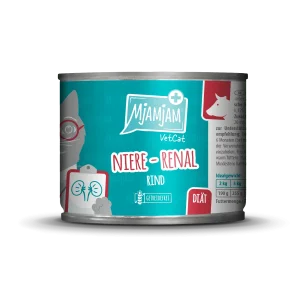 MjAMjAM - Katze - VetCat Diät Niere Renal Rind