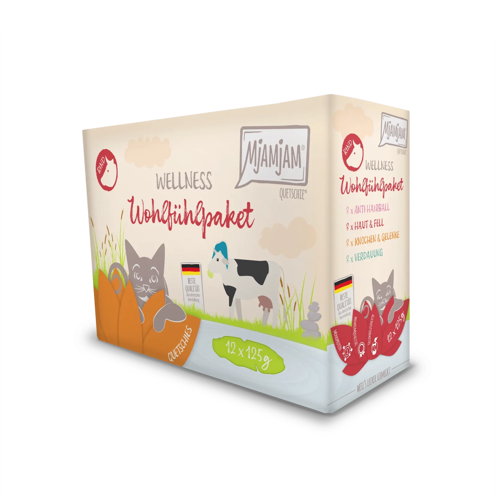 MjAMjAM - Katze - Wellness Wohlfühlpaket Rind